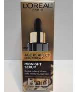 New Loreal Paris Age Perfect Cell Renewal Midnight Serum Skin Care 1.0 F... - $468.23 MXN