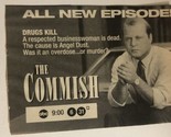 The Commish Tv Show Print Ad Vintage Michael Chiklis TPA2 - $5.93