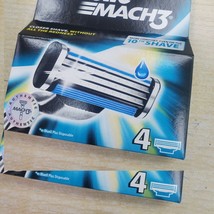 8 Blades FREE Shipping Gillette Mach3 Refill Cartridge Razor Blades for Mach 3 - £20.24 GBP