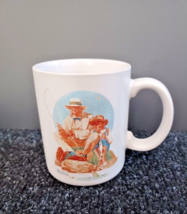 Norman Rockwell Catching the Big One, Museum Collections Ceramic Coffee Mug Cup  - £7.52 GBP