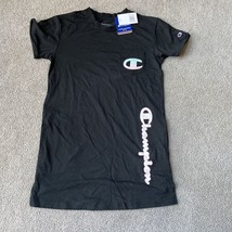Girls  Champion Dress Tee Size Large 14 Color (Black) Brand NEW - £9.49 GBP