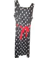 NWOT Connected Apparel Black/White Print Dress Size 6 - £18.17 GBP