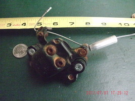 7LLL80 DISK BRAKE FROM BIKE (FITS 5A73), TESTS OK, &quot;FLAME&quot;, GOOD CONDITION - £9.40 GBP
