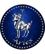 Aries Novelty Metal Circular 12 Inch sign - £22.34 GBP