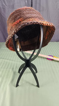 Cozy Knit Bucket Hat in Warm Autumn Tones - $11.64