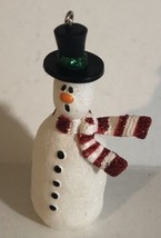 2008 Hallmark Small Snowman Christmas Ornament Decoration XM1 - £4.74 GBP