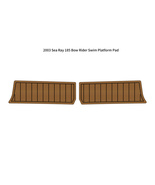 2003 Sea Ray 185 Bow Rider Swim Platform Pad Boat EVA Foam Teak Deck Flo... - $281.00