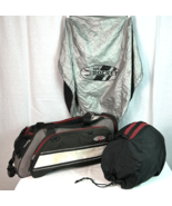 Joe Rocket Soft Motorcycle Travel Luggage Bag / Case w/ Rain Cover &amp; Hel... - £31.53 GBP
