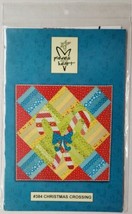 Pieces From My Heart #384 Christmas Crossing 42&quot; x 42&quot; Quilt Pattern - $8.90