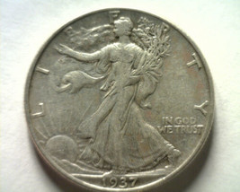 1937 Walking Liberty Half Extra Fine Xf Extremely Fine Ef Nice Original Coin - £16.49 GBP