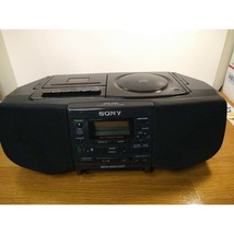 Sony CFD-S33 Am/Fm Radio CD Cassette Stereo Player Mega Bass Portable Bo... - £95.09 GBP