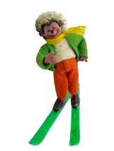 Steiff Peter Macky Mecki Hedgehog Skier Antique Toy Figurine 4" - £15.73 GBP