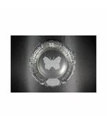 1979 MOTHER&#39;S DAY GOEBEL Crystal Glass Butterfly Wall Hanging Plate IN BOX - £22.38 GBP