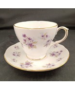 Vintage Duchess Bone China Woodside Tea Cup &amp; Saucer England Sweet Viole... - $20.11 CAD