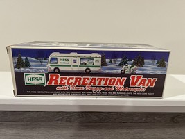 HESS  1998 Toy Truck RV Recreation Van with Dune Buggy and Motorcycle NEW IN BOX - £15.17 GBP