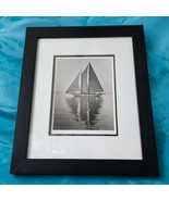 Mystic Seaport Framed Photograph Print 1925 Sailboat Rosenfeld Collectio... - £23.47 GBP