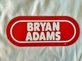 Vintage 101 WRIF Detroit Bryan Adams Bumper Sticker - £10.63 GBP