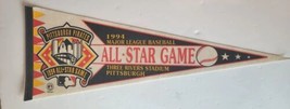 Pittsburgh Pirates 1994 All Star Game Pennant MLB Three Rivers Stadium Felt Flag - £16.35 GBP