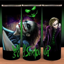 Joker Why So Serious Cup Mug Tumbler 20oz - £15.76 GBP