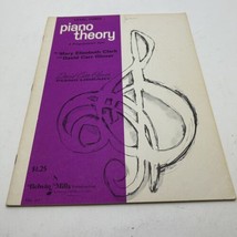 David Carr Glover Piano Library: Piano Theory : Level 3 (a Programmed Text)... - $5.51