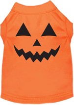 Mirage Pumpkin Face Costume Shirt Orange for Dogs or Cats - £12.62 GBP+