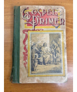 1899 Gospel Primer Antique Hardcover Christian Primer Book for Children ... - £31.35 GBP