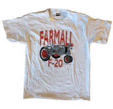 Vtg 90s Farmall Tractor Xl T-Shirt F-20 1992 Case Corp Single - $28.93