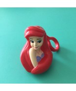 Vintage Y2K Disney The Little Mermaid Ariel Key Chain Coin Purse 3&quot; Tall - $16.17 CAD