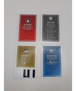 Monopoly Super Electronic Banking 4 Reference Cards 2020 Replacement Part - £4.64 GBP