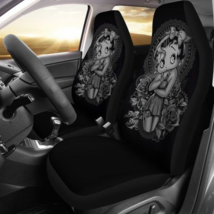 Betty Boop Tattoo Art Car Seat Covers, Cartoon Car Seat Covers set of 2 - £31.23 GBP