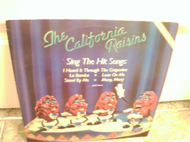 1980s Vinyl LP The California Raisins 1987 Priority Incl Poster Plus More Clean - £20.86 GBP