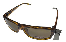 Levi Men Mens Rectangle Tortoise Plastic Wrap Sunglass, Gradient Lens LS166 2 - $22.49