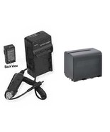 Battery + Charger For Canon Xf100, Xf105, Xf300, Xf305, Xf200, Xf205, - £74.69 GBP