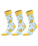 3 Pairs Unisex Colorful Novelty Crew Socks Cotton Dress Gift Fun Animal ... - $17.69 CAD
