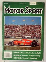 Motor Sport Magazine May 1989 mbox270 Mansell&#39;s Easter Delight - £3.75 GBP