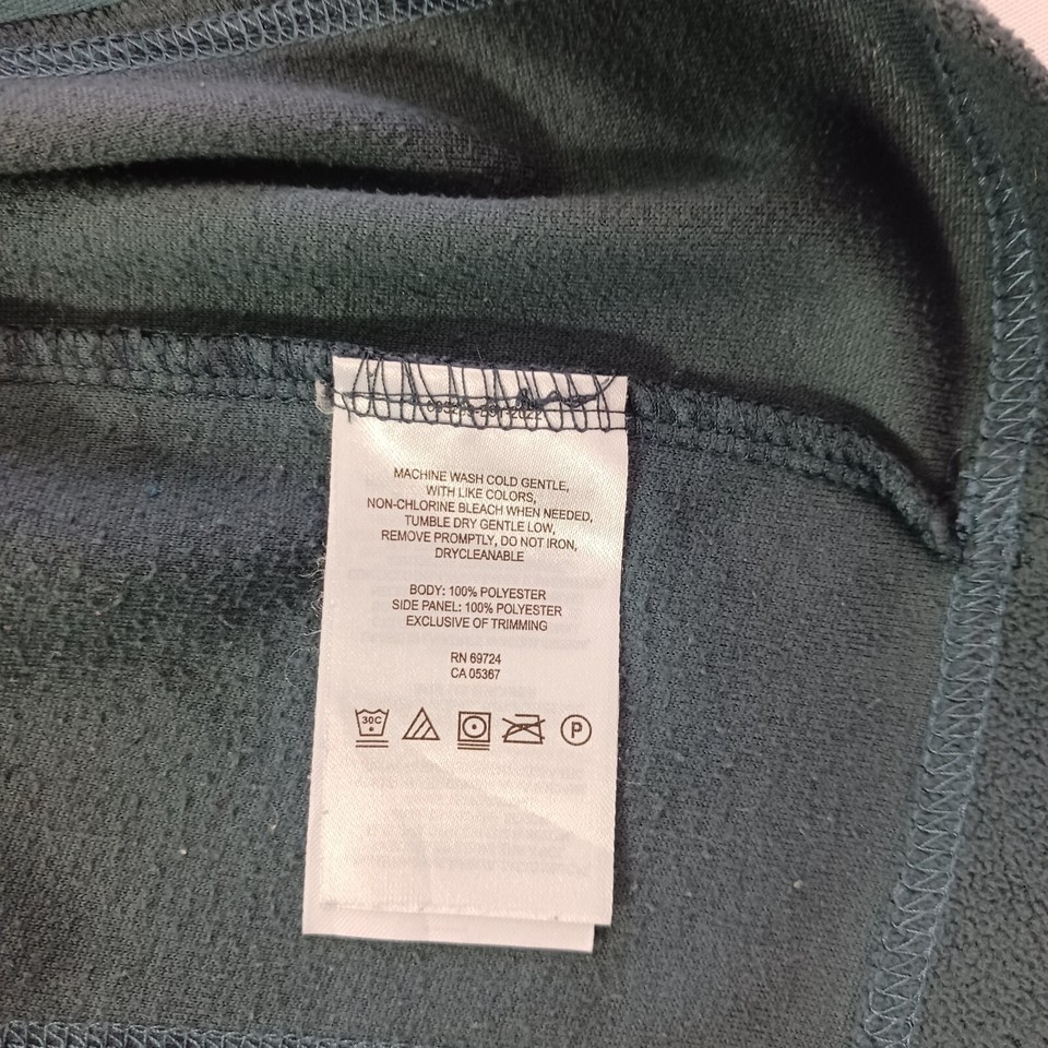 Columbia XM6279 KL ST. LOUIS Men's Green Pine Ridge Fleece 1/4 Zip Sweatshirt M Item image 5