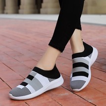 Womens Casual Shoes Woman Mesh Sneakers Women New Spring  Flat Ladies Shoes Slip - £20.55 GBP