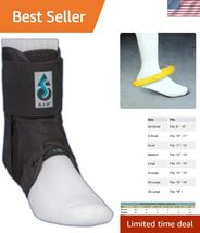 264014 ASO Ankle Stabilizer, Black, Medium 2 Pack - $147.20