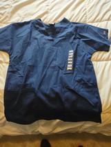 Cherokee XS Nursing Navy Shirt Scrubs - £14.59 GBP