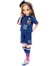 Licca Chan Doll Nadeshiko Japan model Soccer Uniforms 2015 - £41.62 GBP