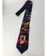Looney Tunes Mania The MIGHTY TOONS  Necktie Bugs Daffy Marvin The Marti... - £7.85 GBP