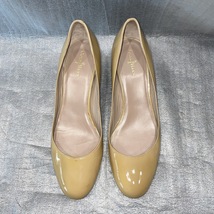 Cole Haan Nude/Tan Patent Leather TALIA AIR Wedge Pump S/N D34710 Size 9b - £39.11 GBP