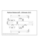 Native Watercraft Ultimate 14.5 Kayak Boat EVA Foam Deck Floor Pad Flooring - £157.53 GBP