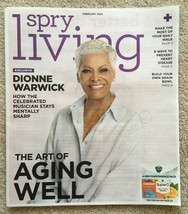 Dionne Warwick Spry Living magazine February 2022 - £5.46 GBP