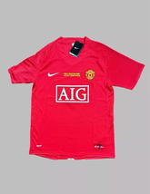 Cristiano Ronaldo #7 2008 UCL Final Manchester United Jersey | Free Usa ... - $106.05 CAD