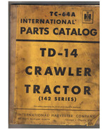 International  Parts Catalog TD-14 Crawler Tractor 142 Series - £19.46 GBP