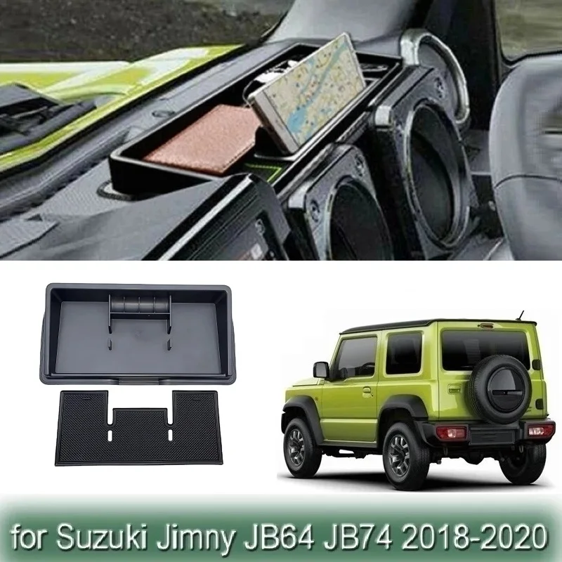 Car Dashboard Storage Box Tray Holder Interior Console Organizer Stowing Tidying - £18.26 GBP