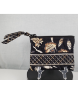 Vera Bradley Crabtree &amp; Evelyn Exclusive Black Zippered Coin Purse - Rar... - €45,51 EUR