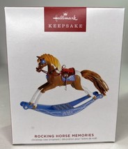 2023 Hallmark Rocking Horse Memories Christmas Keepsake Ornament - £9.82 GBP