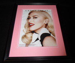 Gwen Stefani 2015 Urban Decay 11x14 Framed ORIGINAL Advertisement No Doubt B - £27.68 GBP